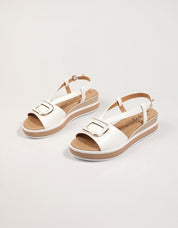 SANDALIAS LA REPO 82259 en color Blanco