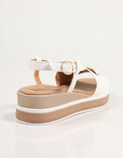 SANDALIAS LA REPO 82259 en color Blanco