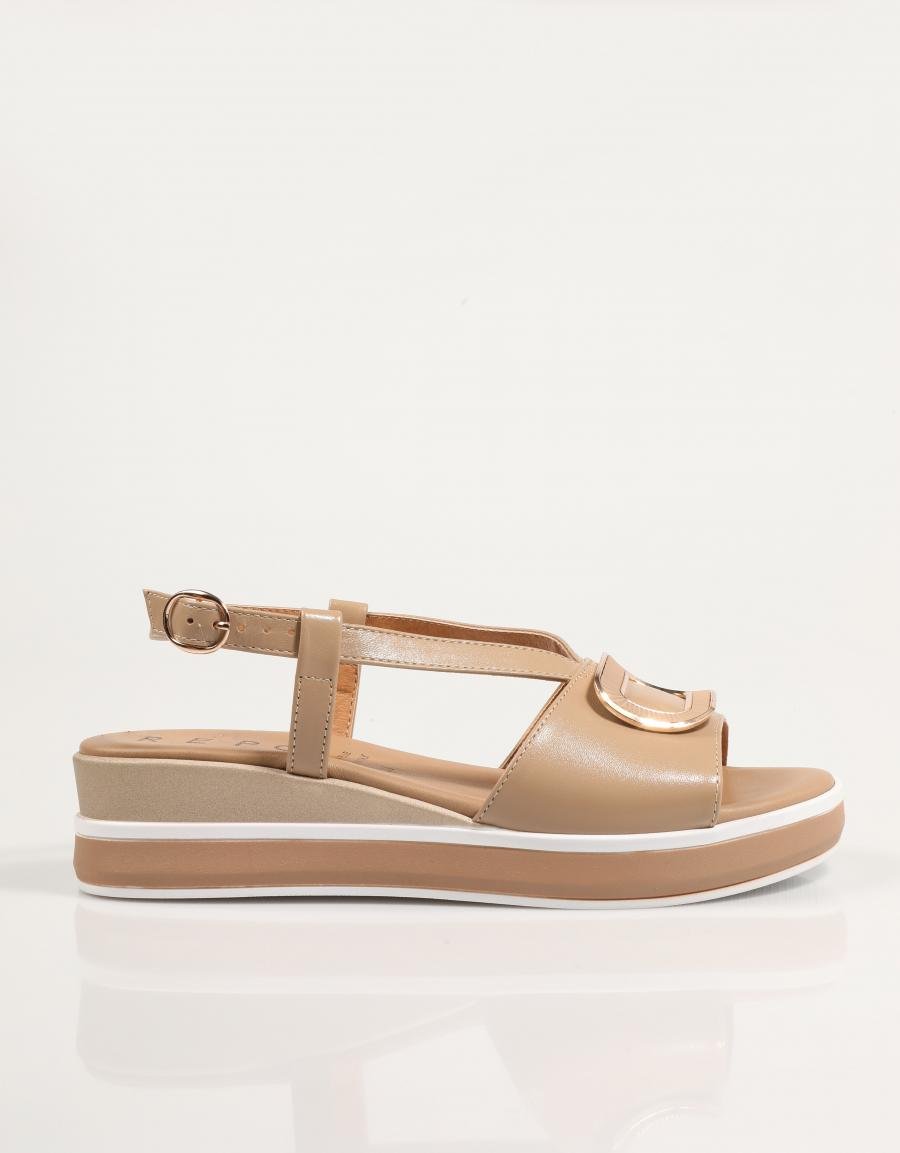 SANDALIAS LA REPO 82259 en color Beige