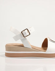 SANDALIAS LA REPO 81254 en color Blanco