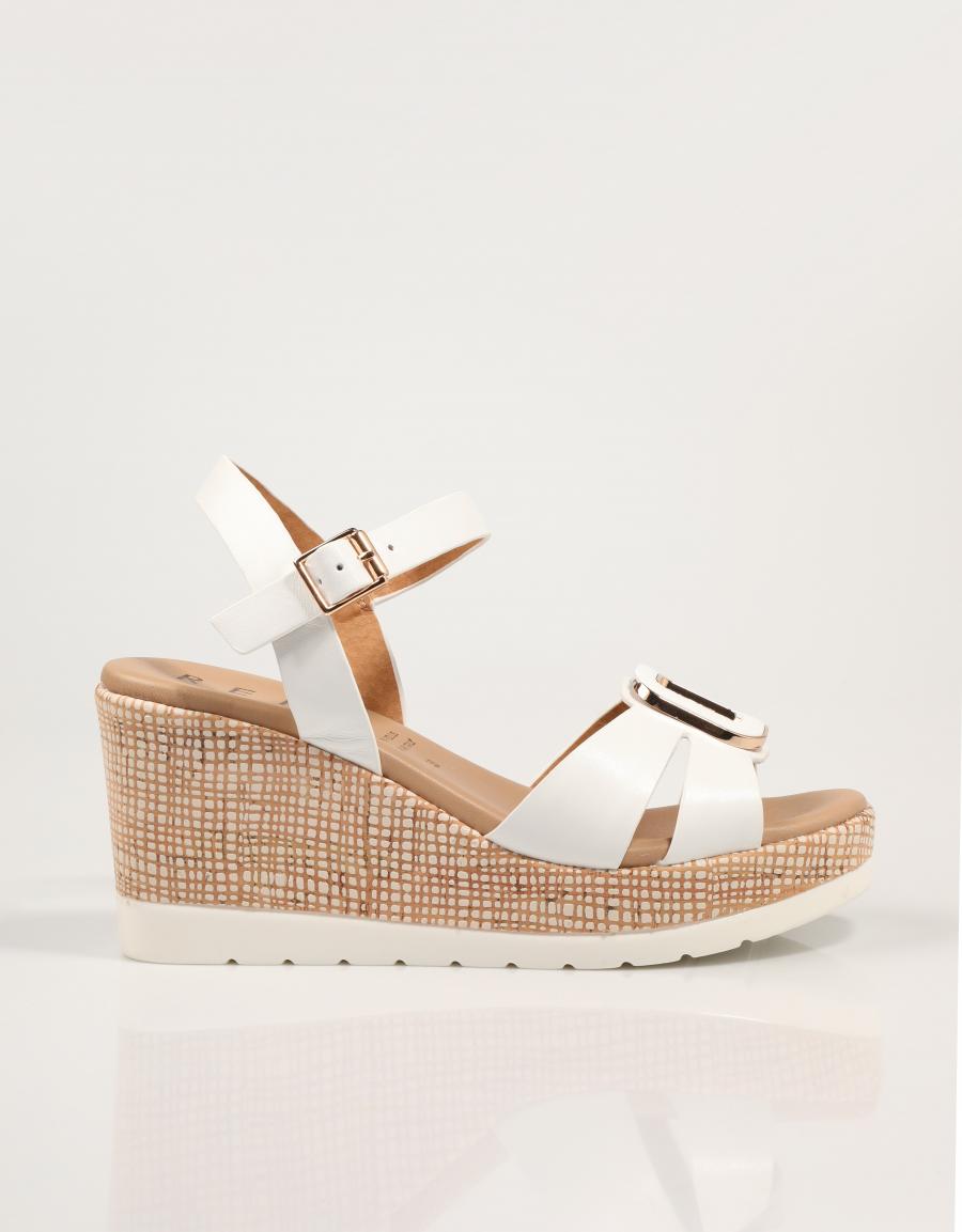 SANDALIAS LA REPO 51425 en color Blanco