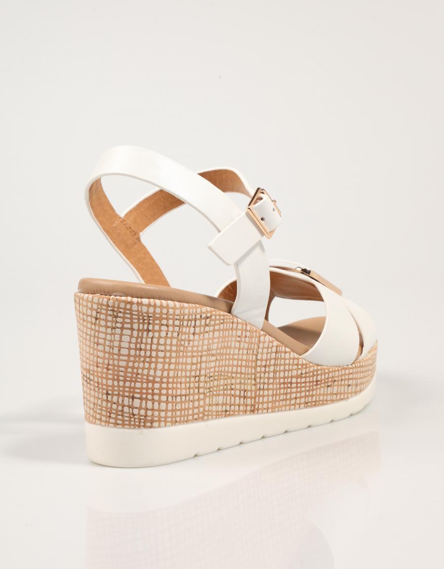 SANDALIAS LA REPO 51425 en color Blanco