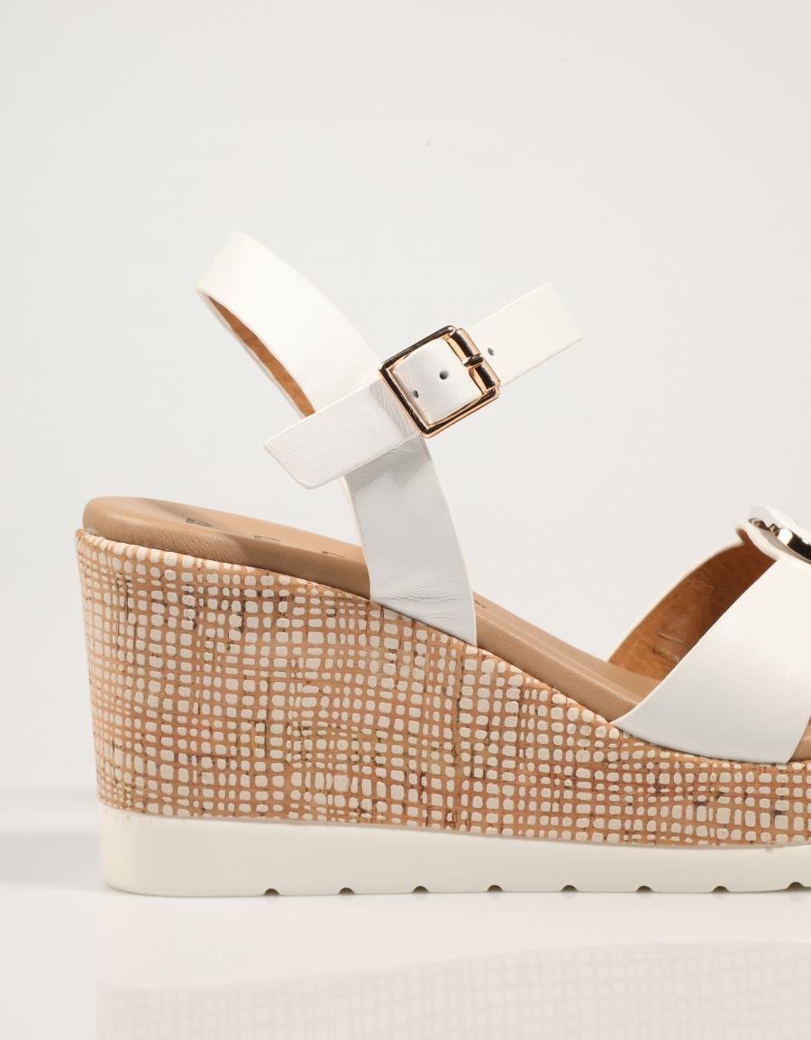 SANDALIAS LA REPO 51425 en color Blanco