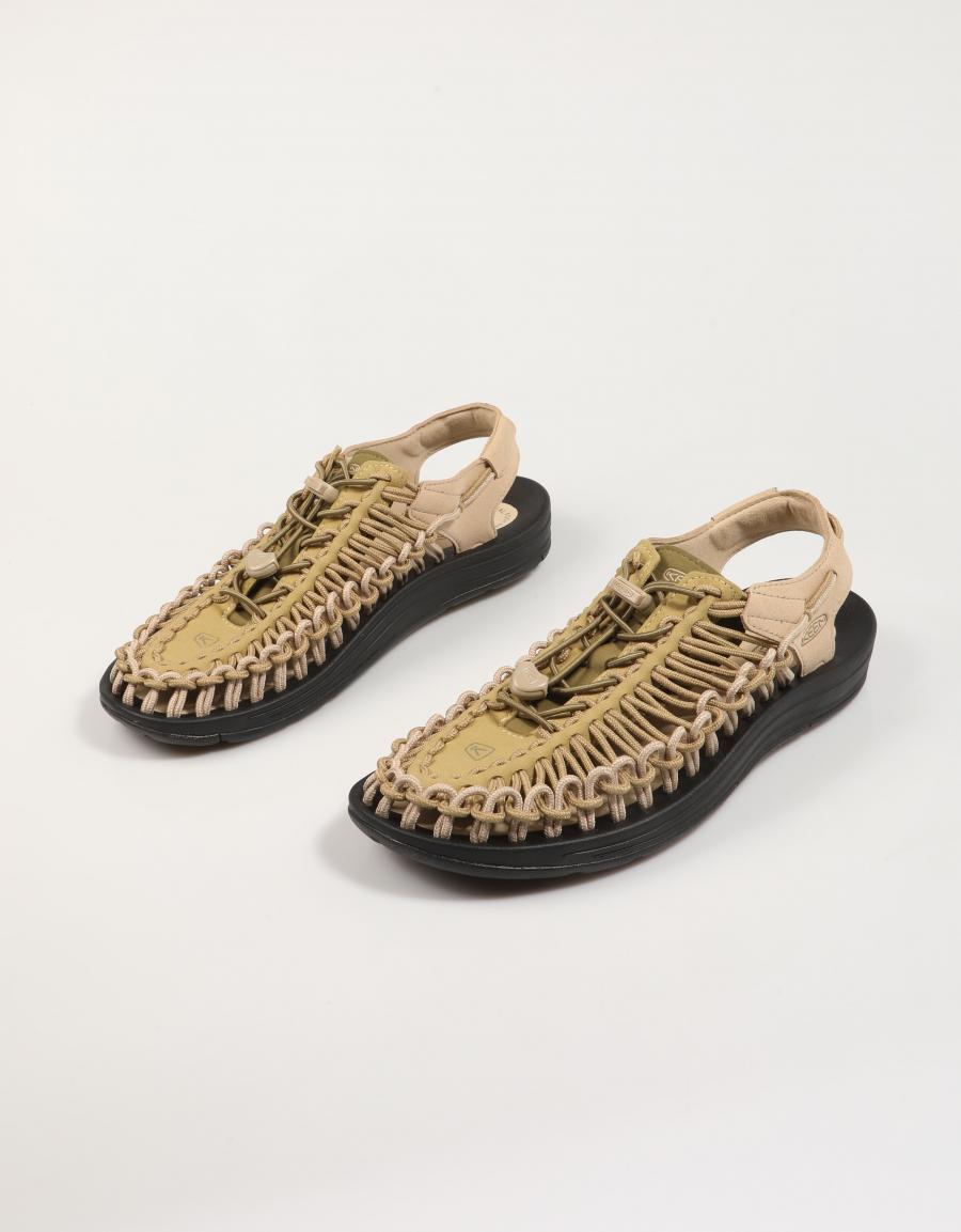 SANDALIAS KEEN UNEEK en color Kaki