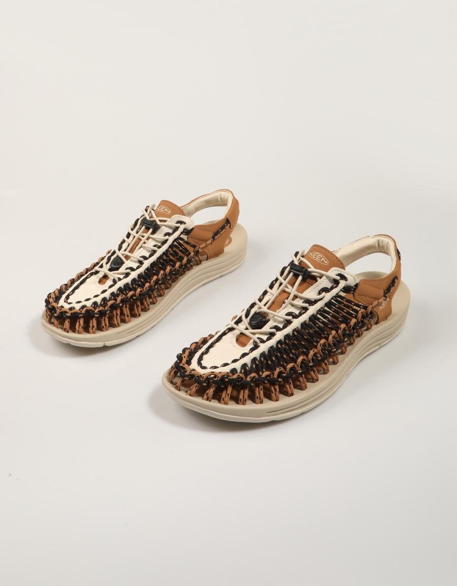 Sandales unek enthousiastes en couleur multicolore