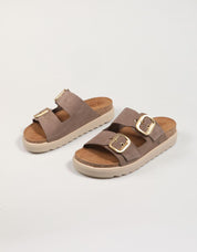 SANDALIAS YOKONO TUNEZ 130 en color Taupe