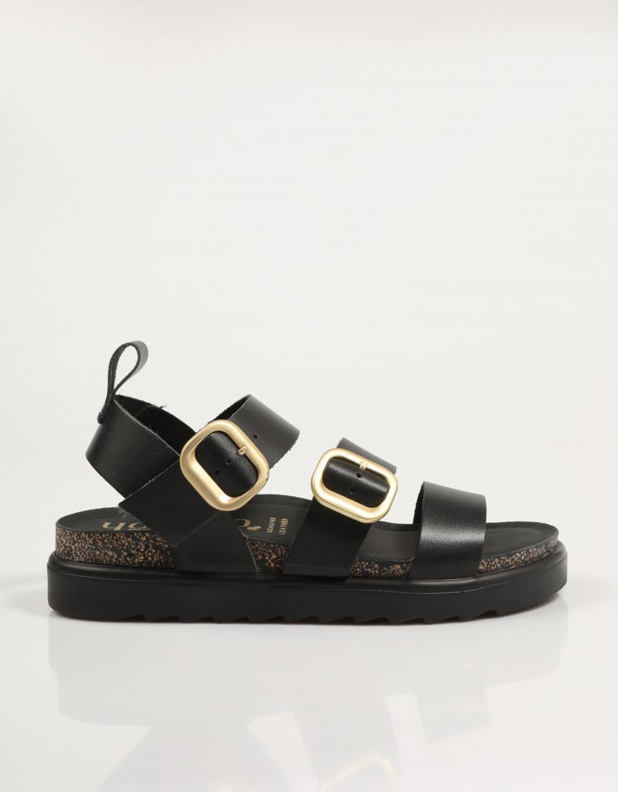 Sandalen Yokono Túnez 127 in Schwarz