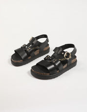 Yokono Túnez 258 Sandalen in Schwarz