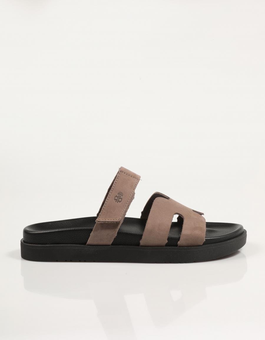 Sandalias Yono Brena 125 und Farbe Taupe
