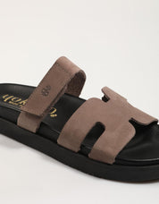 Sandalias Yono Brena 125 und Farbe Taupe