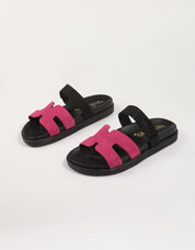 Sandalen Yokono Morena 125 in Fuxia -Farbe