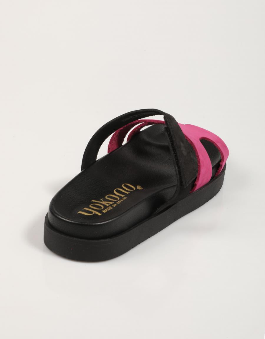 Sandalen Yokono Morena 125 in Fuxia -Farbe