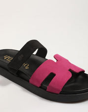 Sandalen Yokono Morena 125 in Fuxia -Farbe