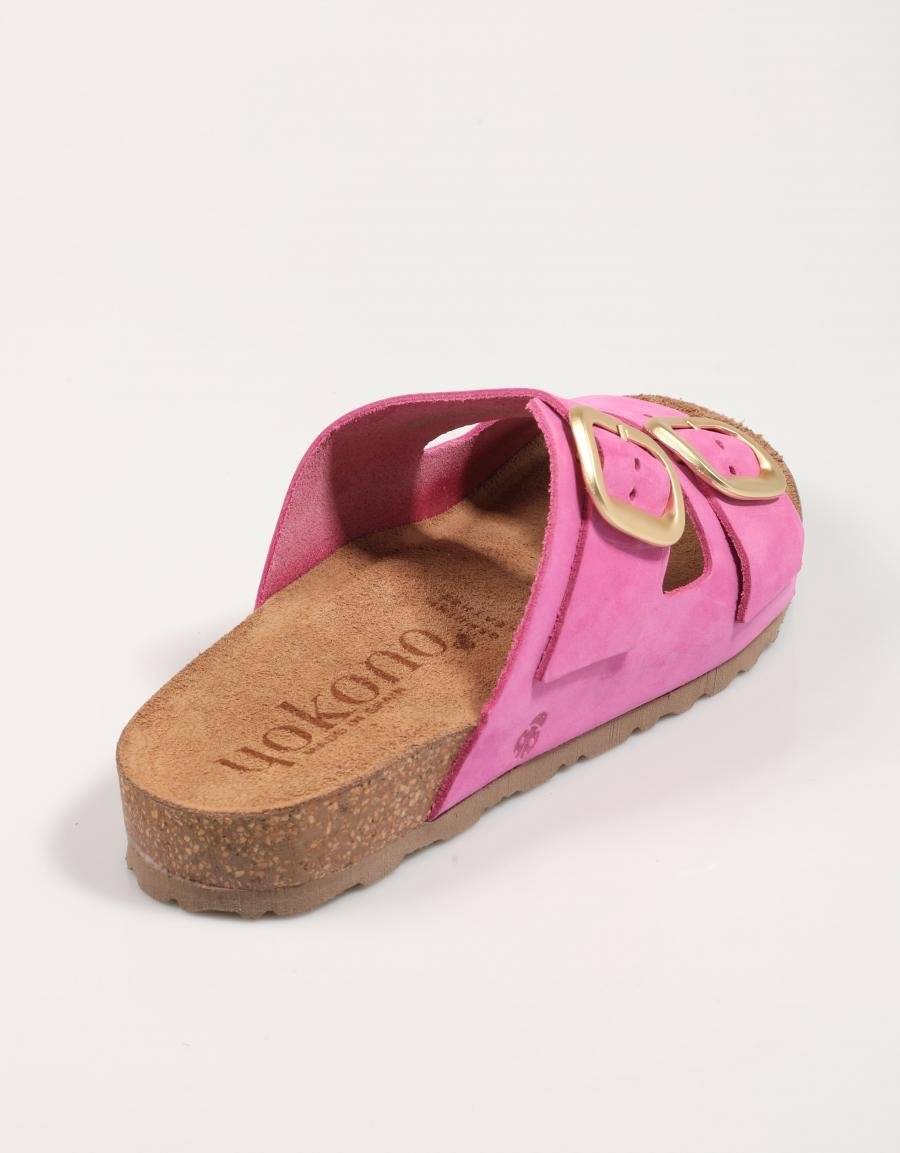 Sandalen Yokono Jerba 700 in Fuxia -Farbe