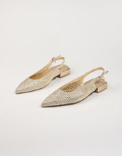 Sandalen XTI 1437940 in goldener Farbe