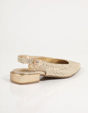 Sandalen XTI 1437940 in goldener Farbe
