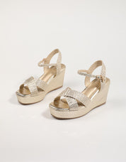 SANDALIAS XTI 144057 en color Oro