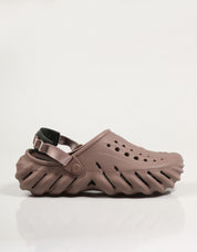 Crocs eco, entupimento de tamancos na cor taupe