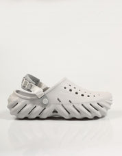 Crocs eco, entupimento de tamancos em cinza
