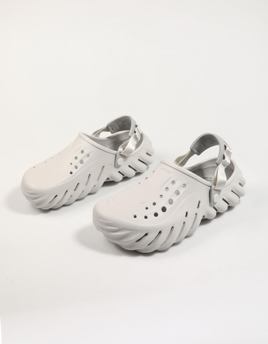 Crocs eco, entupimento de tamancos em cinza