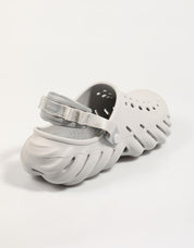 Crocs eco, entupimento de tamancos em cinza