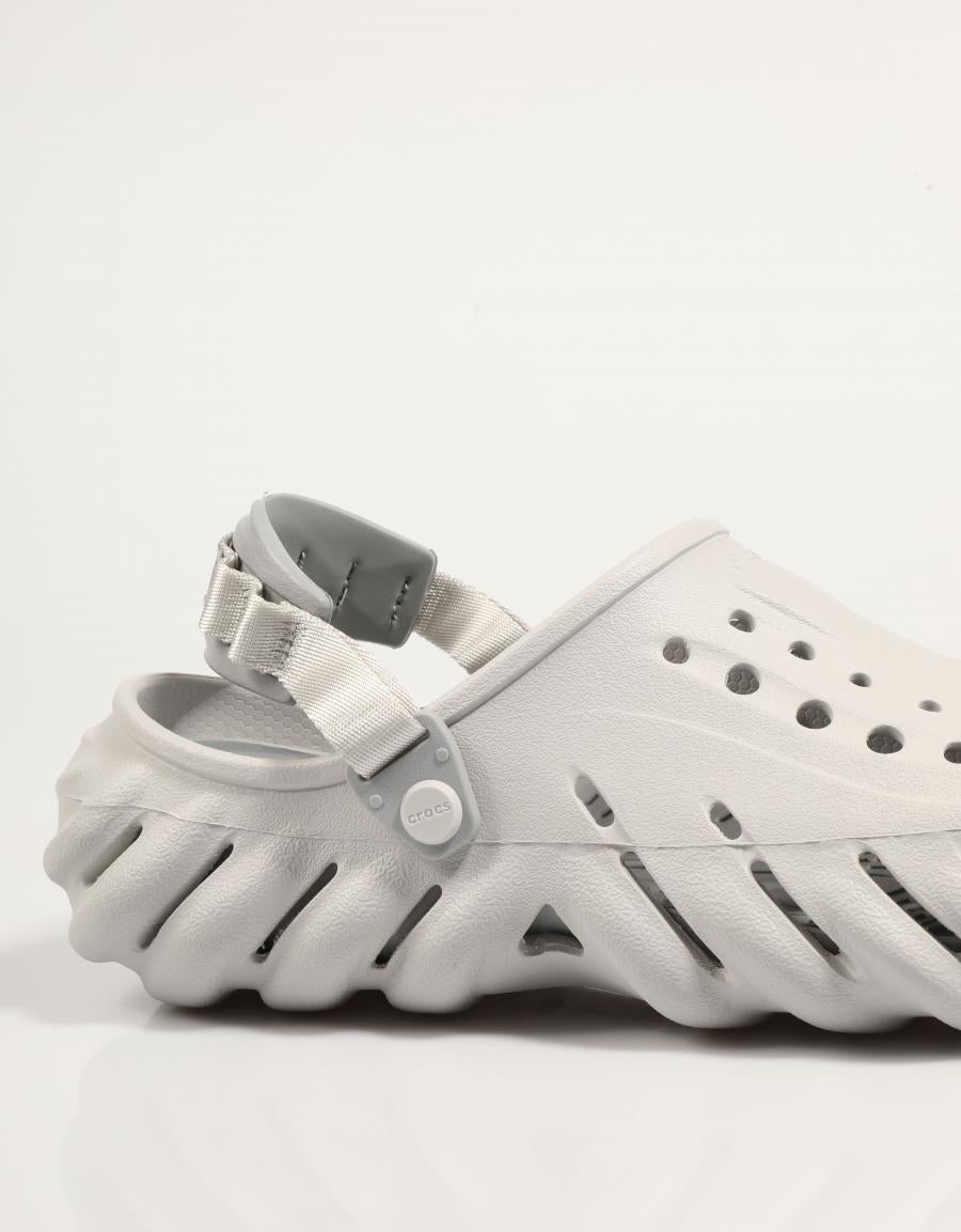 Crocs eco, entupimento de tamancos em cinza