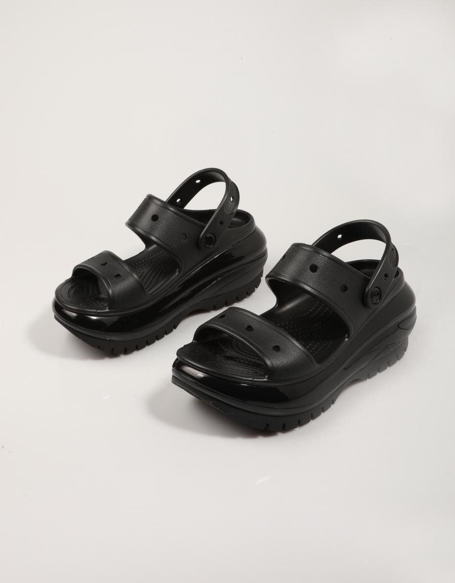 Crocs Mega Crush Sandal 207989 Crocs in nero