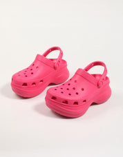 Crocs Bae entupida 206302 tamancos em roxo