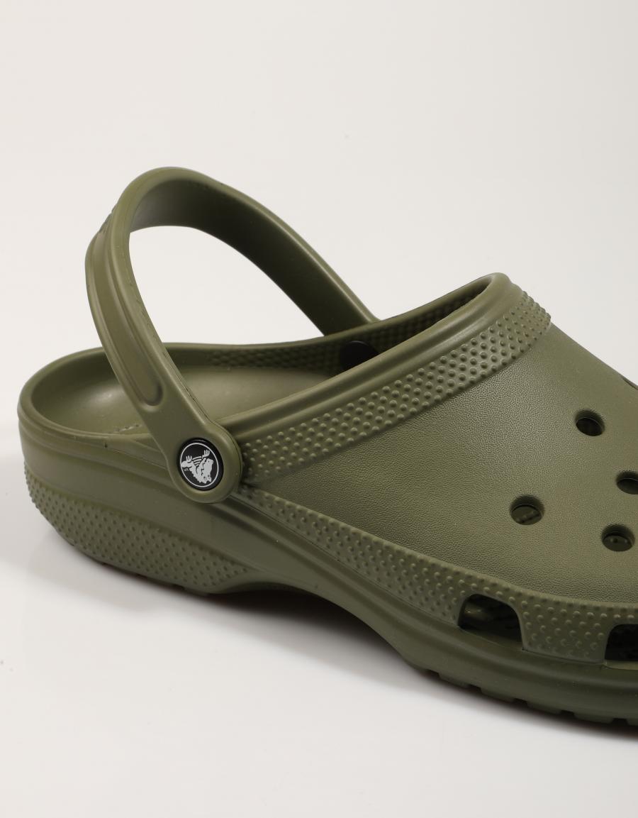 CROCS CLOGS CLÁSCULOS NA COR KAKI
