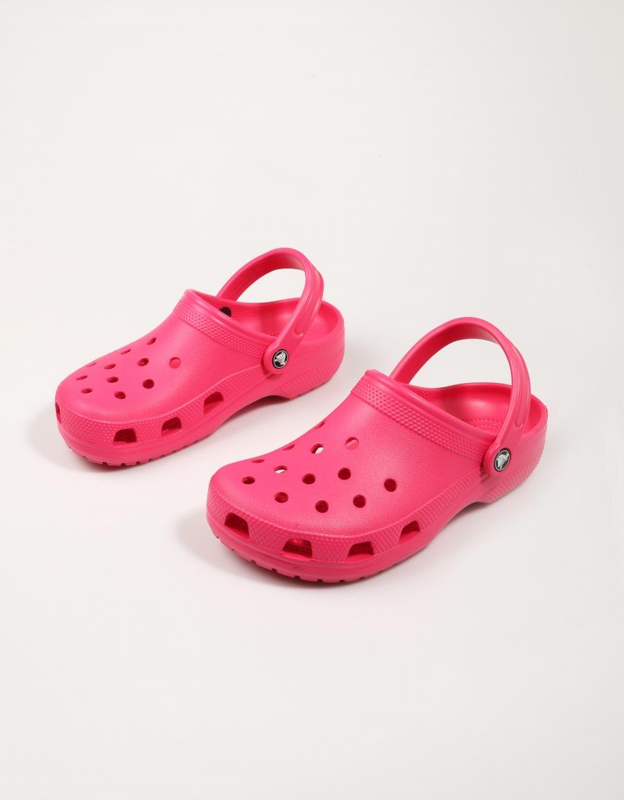 Crocs Classic Clogs en couleur Fuxia