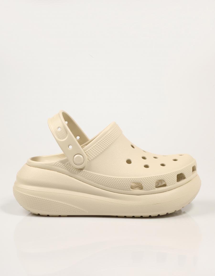 Zuecos Crocs Crush Clog und Farbe Beige