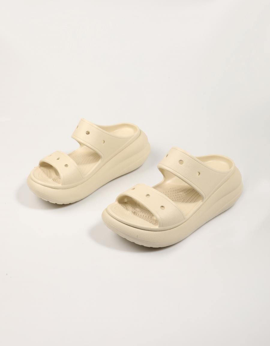 Crush Crocs Crosh Sandale in beige Farbe