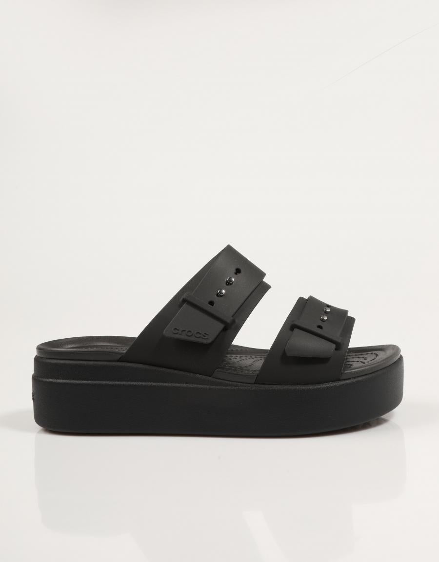 Sandalias Crocs Brookyln Schnalle Low Wdg en Farbe Neger