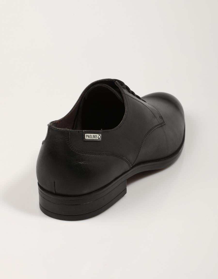 Bristol 4187 Sapatos de vestido de pikolin em preto
