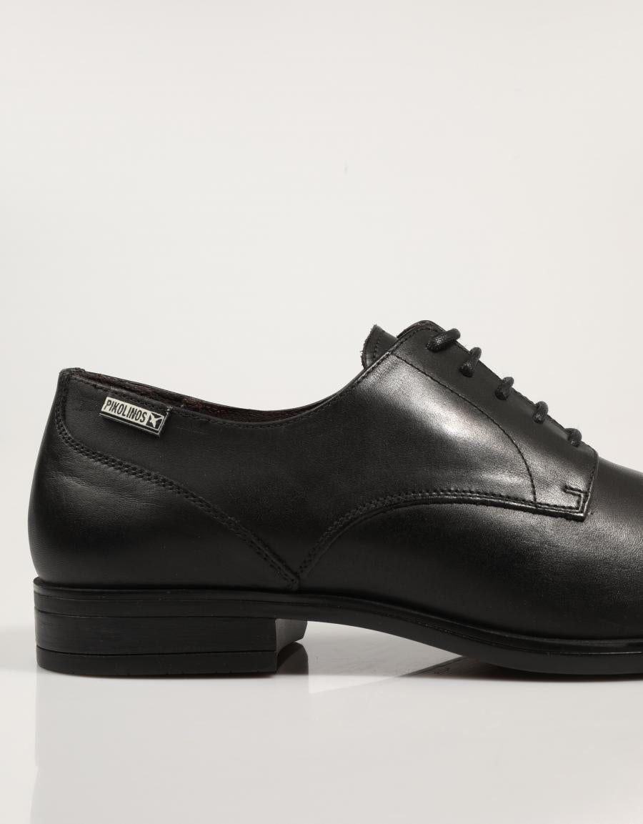 Bristol 4187 Sapatos de vestido de pikolin em preto