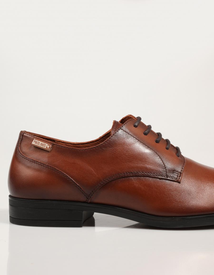 Bristol Pikolinos Dress Shoes em couro