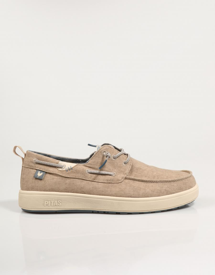 Scarpe da walkin sportive maui di lino in beige