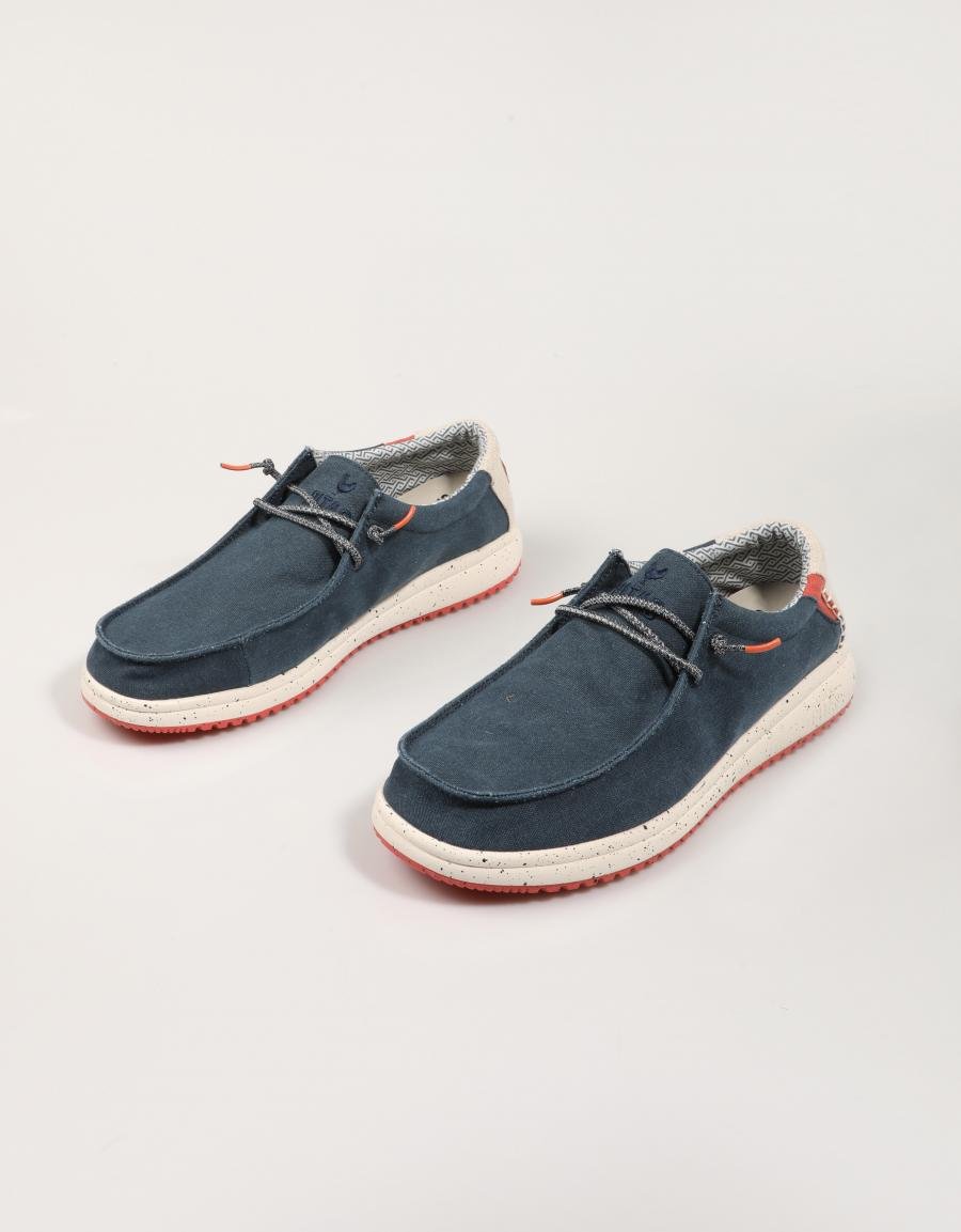 Scarpe da walkin sportive nías in blu navy