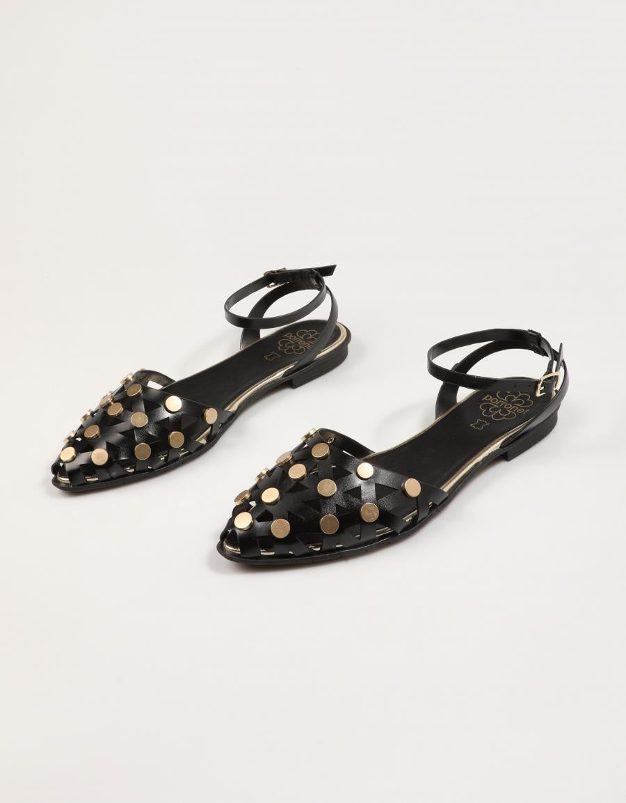 Porronet 7091 Sandalen in Schwarz