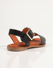 SANDALIAS SHADDY 240300 en color Negro