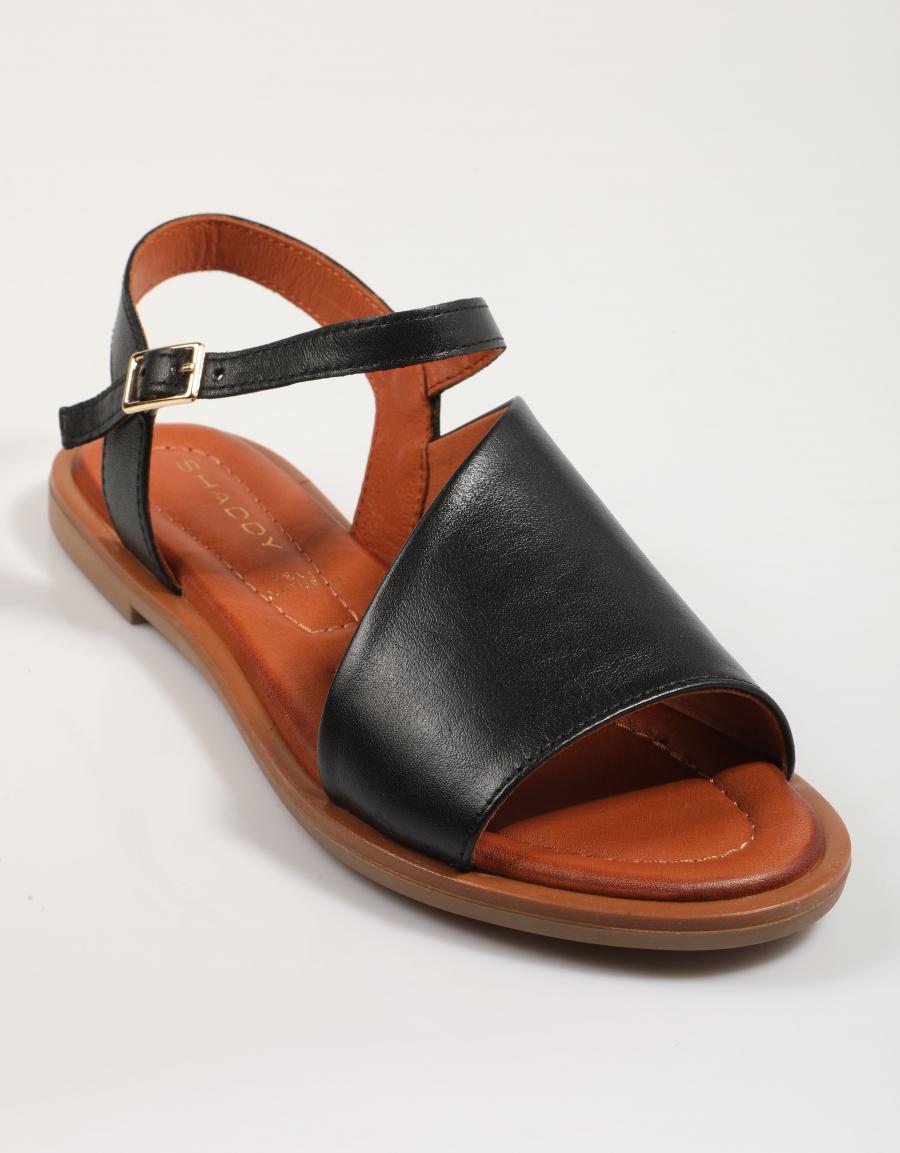 20085 Shaddy Sandals in Schwarz