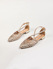 SANDALIAS GIOSEPPO LESKOVIC en color Platino
