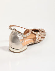 SANDALIAS GIOSEPPO LESKOVIC en color Platino