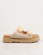 Sandalias Noa Harmon Vila 9969 in beige Farbe