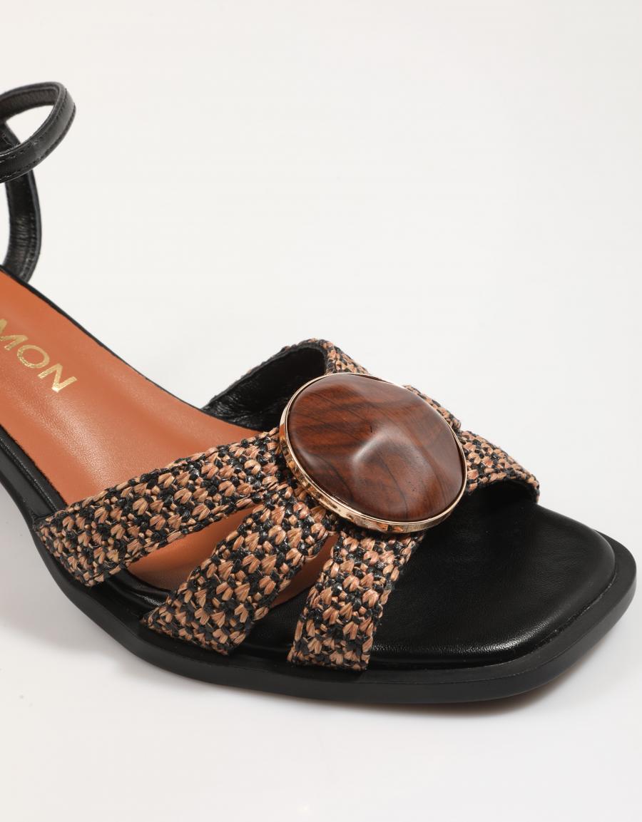 NOA Harmon Carmen 9968 Sandalen in Schwarz