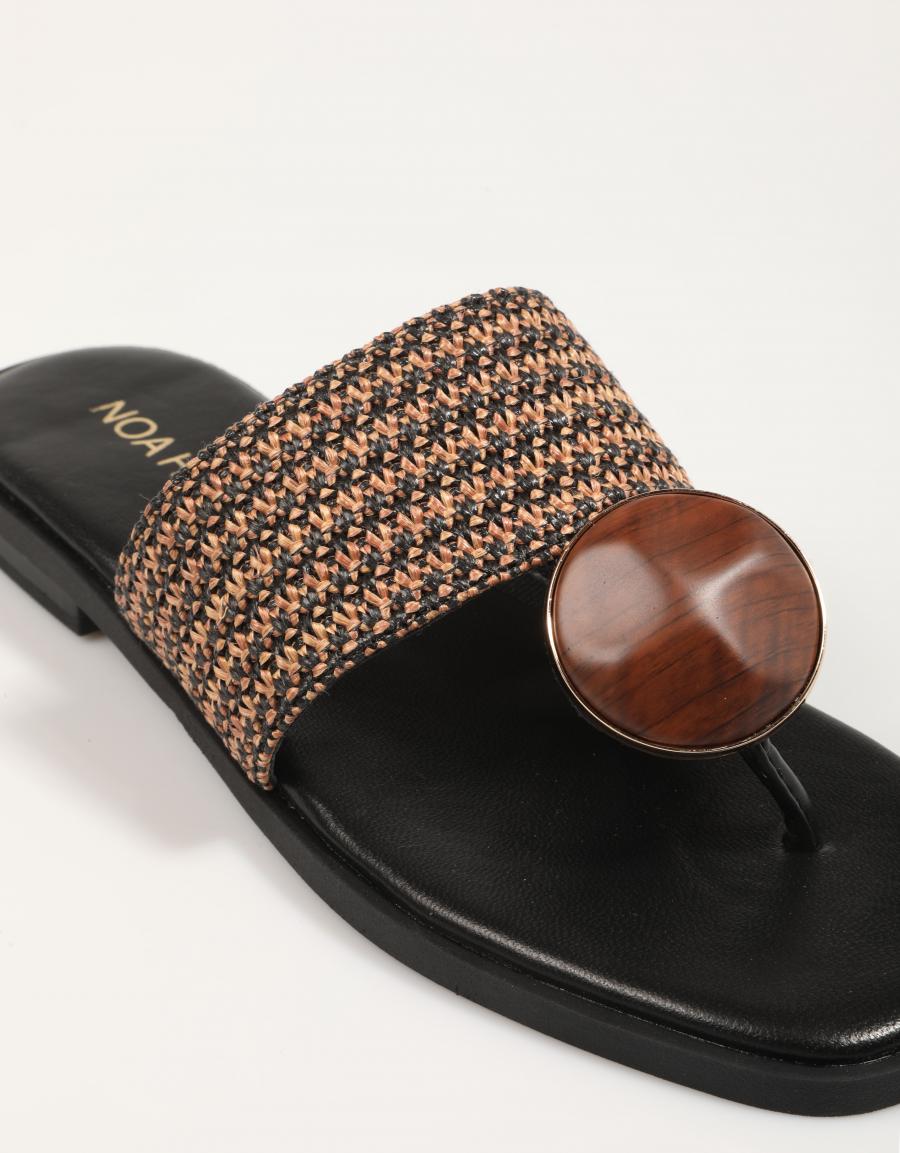 NOA Harmon Carmen 9966 Sandalen in Schwarz