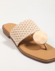 9966 Sandalien 9966 in Beigefarbe