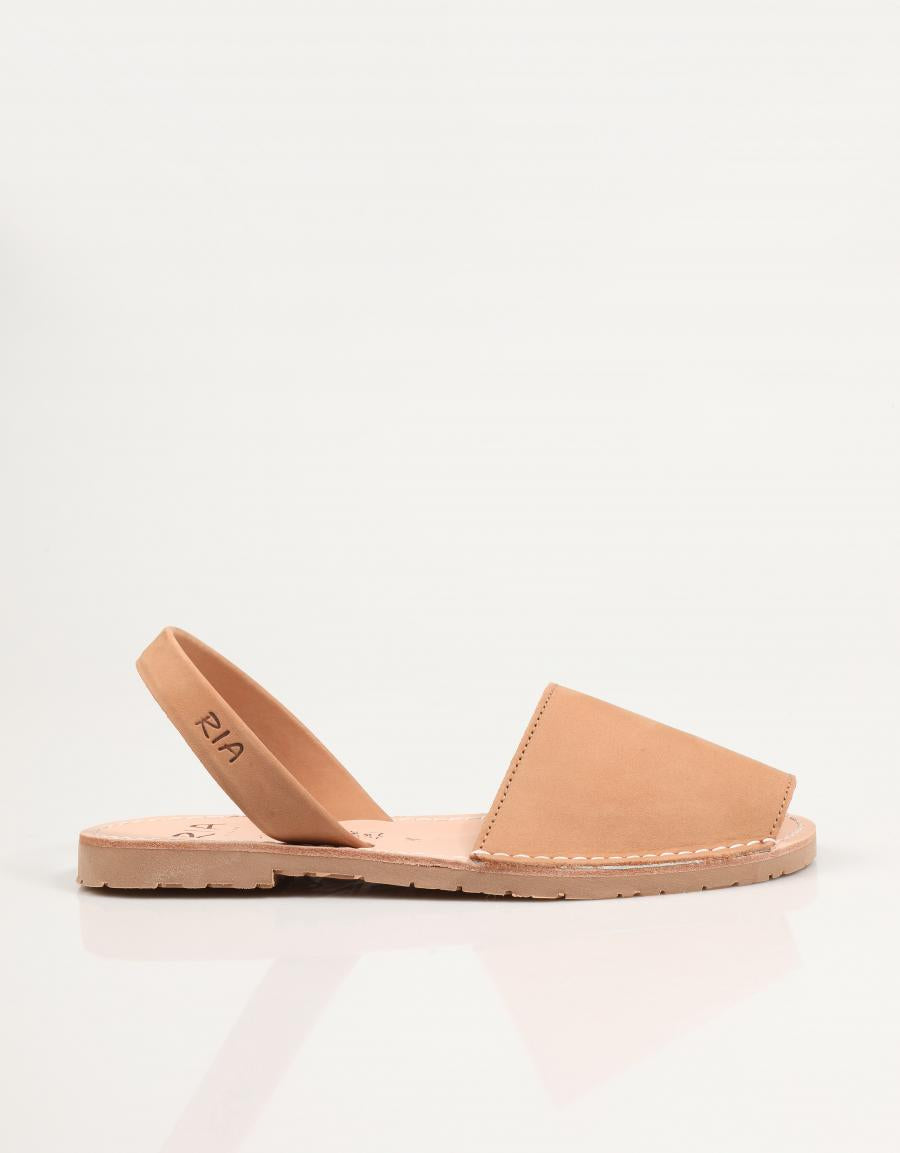 20002-S2 RIA Sandals em cor de couro