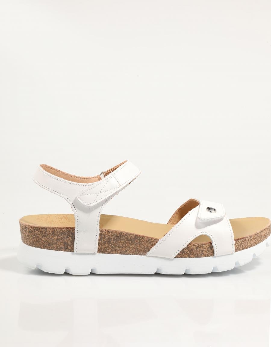 SANDALIAS PANAMA JACK SULIA en color Blanco