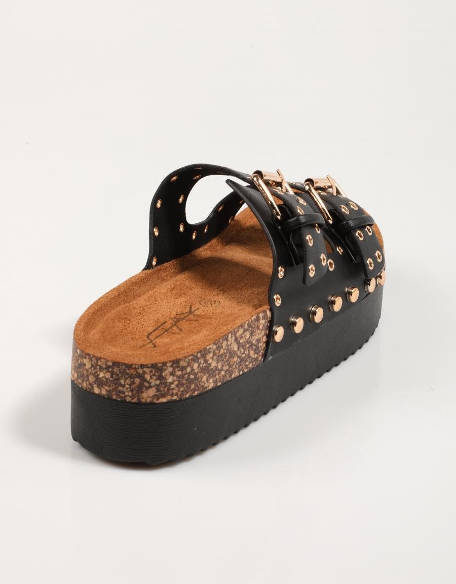 SANDALIAS STAY 18 2543 en color Negro